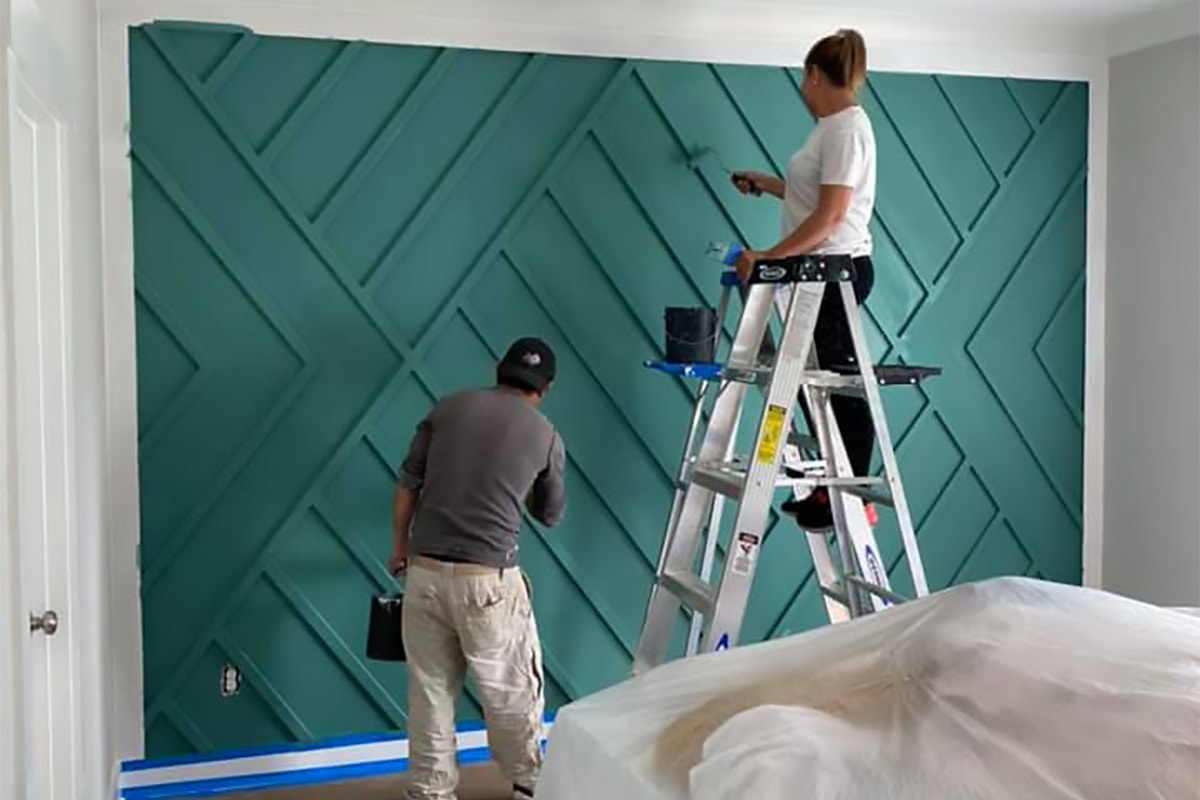 Interior Painting in Hermitage project 3